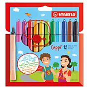STABILO Cappi - Felt-tip pen - Set of 12 pieces