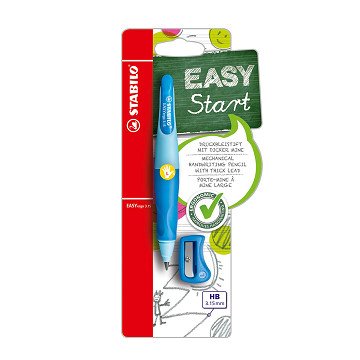 STABILO EASYergo 3.15 - Ergonomic Mechanical Pencil - Left Handed - Blue