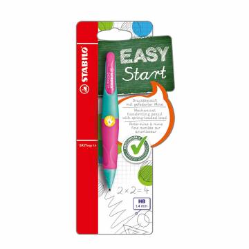 STABILO EASYergo 1.4 – Ergonomischer Druckbleistift – Linkshänder – Neonpink