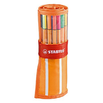STABILO point 88 - Fineliner - Roller set with 30 pieces