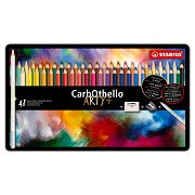 STABILO CarbOthello Metal Box Colored Pencils, 48pcs.