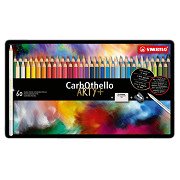 STABILO CarbOthello - Lime Pastel Colored Pencils - Set 60 pcs.