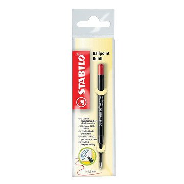STABILO Ballpoint Pen Refill - Red