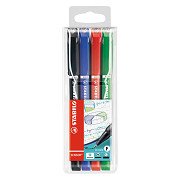 STABILO SENSOR - Fineliner 0,3 mm - Set mit 4 Stück