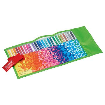 Stabilo Pen 68 Rollerset, 25st.