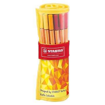 STABILO point 88 Roller set Fan Edition, 25 pcs.