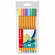 STABILO point 88 Pastel - Fineliner - Set With 6 Pieces