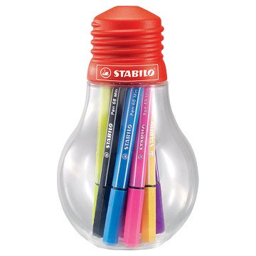 STABILO pen 68 Mini Colorful Ideas Edition, 12 pcs.