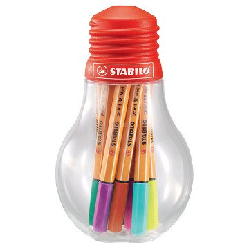 STABILO point 88 Mini Colorful Ideas Edition, 12 pcs.