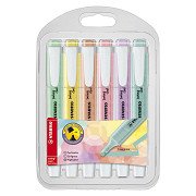 STABILO swing cool Pastel - Textmarker - 6er Set
