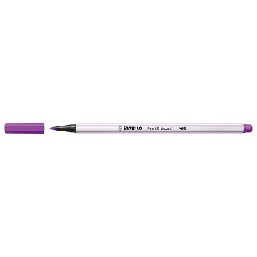 STABILO Pen 68 Brush - Viltstift - Lila (58)