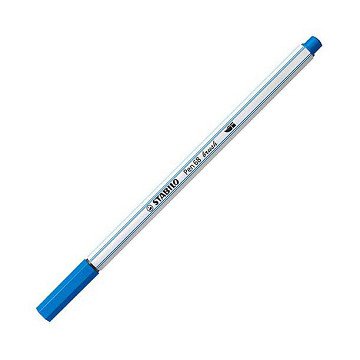 STABILO Pen 68 Brush - Felt-tip pen - Dark blue (41)