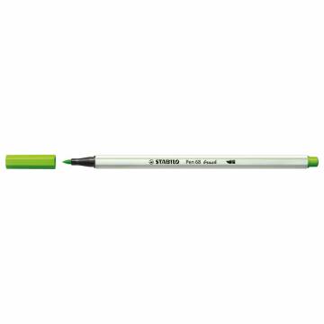 STABILO Pen 68 Brush - Felt-tip pen - Leaf green (43)