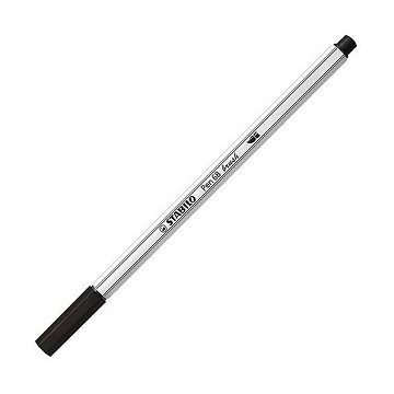 STABILO Pen 68 Brush - Filzstift - Schwarz (46)