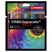 STABILO Aquacolor - Watercolor Colored Pencil - ARTY - Set 24 Pcs.