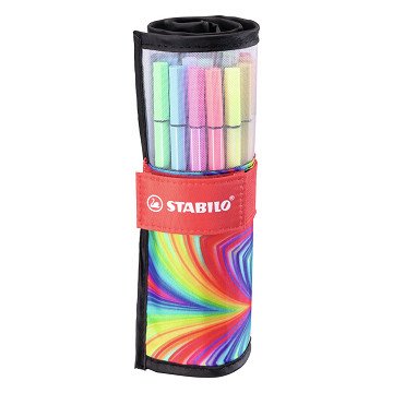 STABILO Pen 68 - Filzstift - ARTY - Rollerset mit 25 Teilen