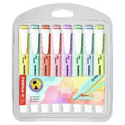 STABILO swing cool Pastel – Textmarker – Set mit 8 Stück