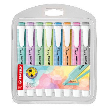 STABILO swing cool Pastel - Highlighter - Set With 8 Pieces