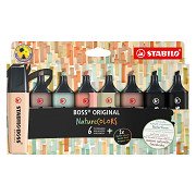 STABILO BOSS ORIGINAL - Textmarker - 8er-Set - NatureColors
