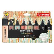 STABILO BOSS ORIGINAL – Textmarker – Set mit 8 Stück – NatureColors