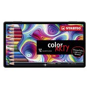 STABILO color - ARTY colored pencils 12 pieces