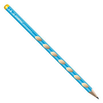 STABILO EASYgraph S HB Graphitstift für Linkshänder – Hellblau