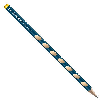 STABILO EASYgraph S HB Left-Handed Graphite Pencil - Petrol