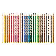 STABILO EASYcolors Buntstifte für Linkshänder - 24-teilig.