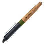 STABILO Grow Fountain Pen - Moss Green/Oak