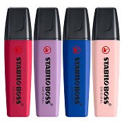 STABILO BOSS Wildflower Highlighters - 4-piece.