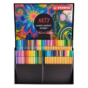 STABILO ARTY Hero Set Pen 68 Stifte und Point 88 Fineliner – 68 Stück.