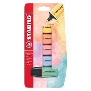 STABILO BOSS MINI Pastel Highlighters - 5-piece.