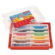 STABILO Trio Dicke Schulpackung Buntstifte - 96 Stück.