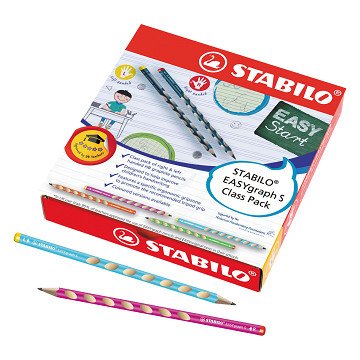 STABILO EASYgraph S Schulpackung Graphitstifte - 48 Stück.