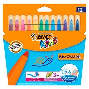 BIC Kids Kid Couleur XL, 12st.