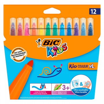 BIC Kids Kid Couleur XL, 12pcs.