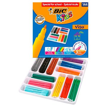 BIC Kindervisum, 144 Stück.