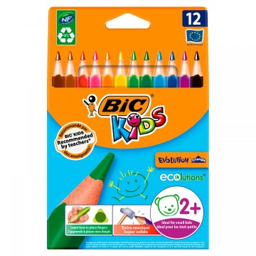 BIC Kids ECOlutions Evolution Triangle, 12pcs.