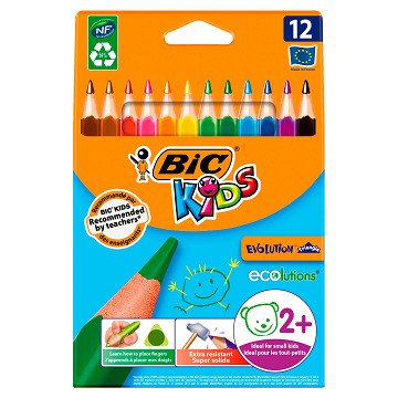 BIC Kids ECOlutions Evolution Dreieck, 12 Stk.