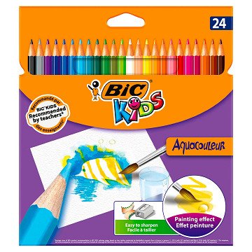 BIC Kids Aquacouleur, 24 Stk.