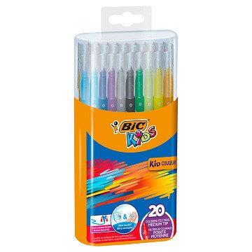 Bic Kids Durable Pack Kid Couleur, 20st.