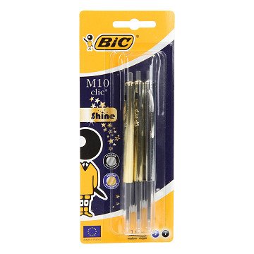 BIC Ballpoint Pens Glossy, 3 pcs.