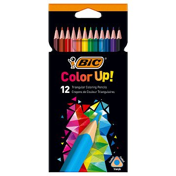 BIC Kids Color Up! Colouring pencils, 12 pcs.