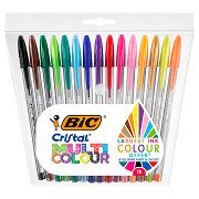 BIC Stylo bille rétractable KIDS BEGINNER Twist Pte Ø1mm Encre Bleue+rech.  - Tout Le Scolaire