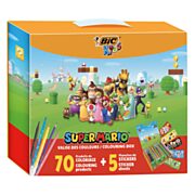 BIC Kids Super Mario Color Case, 70 pcs.