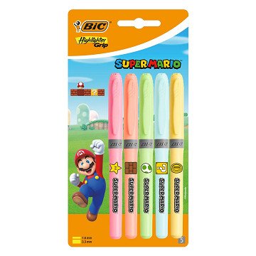 BIC Super Mario Markers, 5pcs.