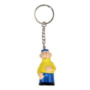 Neighbor & Neighbor Keychain Yellow, 10cm