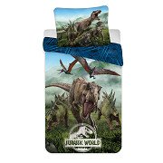 Jurassic World Forest Cotton Duvet Cover 140x200cm