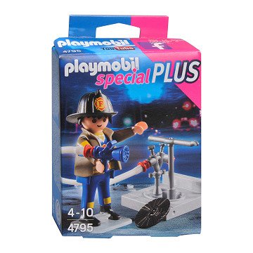 Playmobil 4795 Fireman with Fire Hydrant