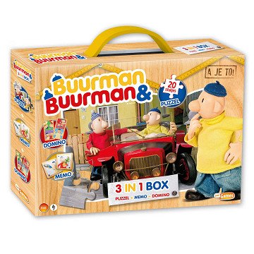 Neighbor & Neighbor Games Box, 3in1